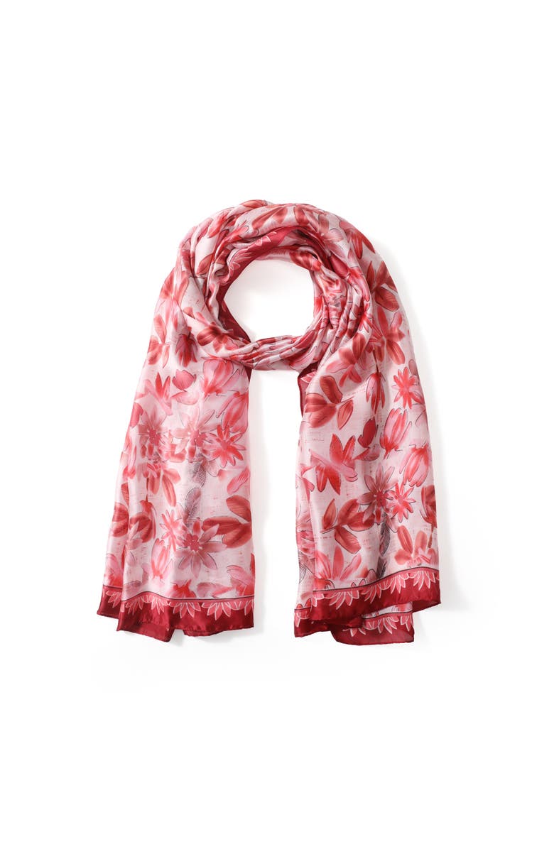 Youzey The Ruby Lightweight Scarf, Alternate, color, Red
