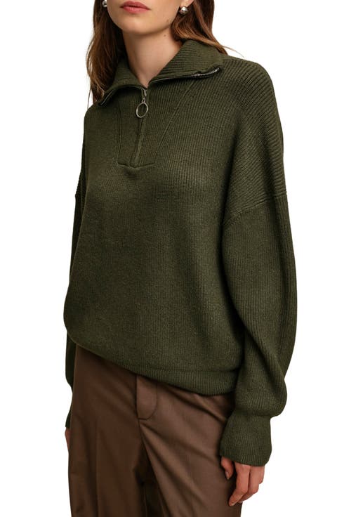 Spencer Half Zip Sweater