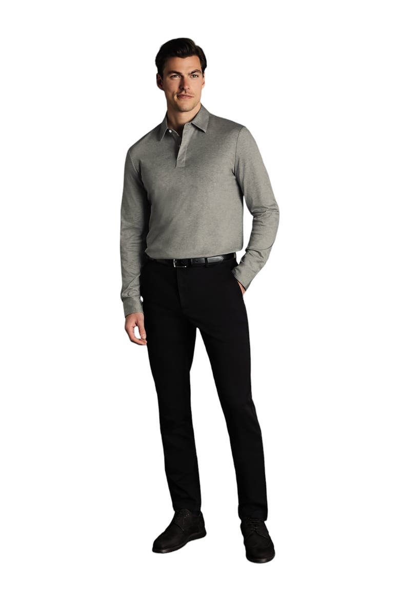 Slim Fit Ultimate Non-Iron Chino, Alternate, color, BLACK