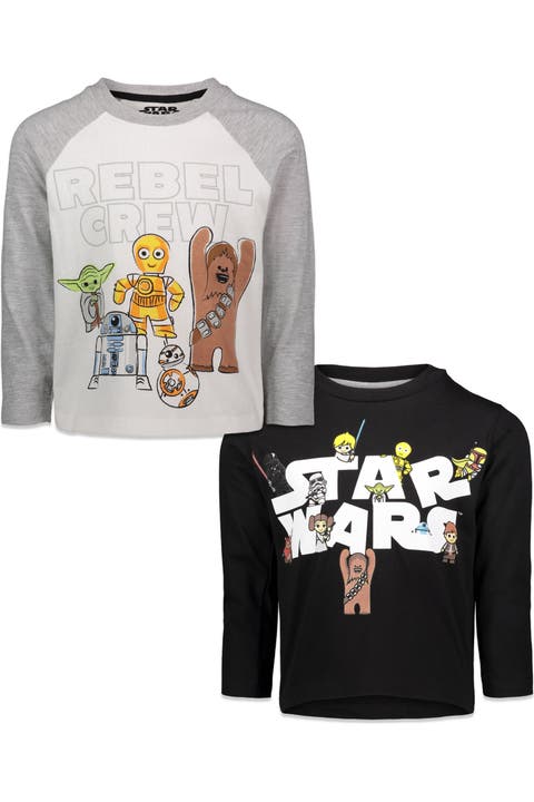 2-Pack Long Sleeve T-Shirts