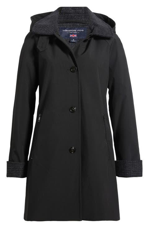 Water Resistant A-Line Raincoat