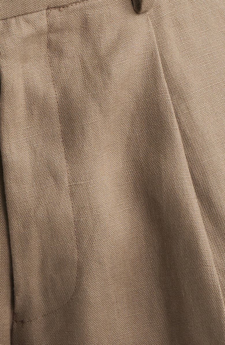 NN07 Kay 1454 Pleated Tapered Pants, Alternate, color, Clay Mirage
