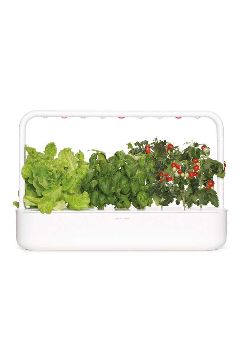 Smart Garden 9 PRO Self Watering Indoor Garden, Main, color, WHITE