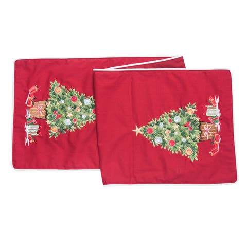 Holiday Tree Table Runner 14" x 72"