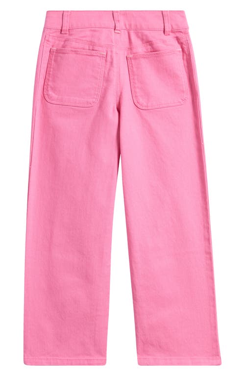 Mini Boden Kids' Patch Pocket Pants In Pink