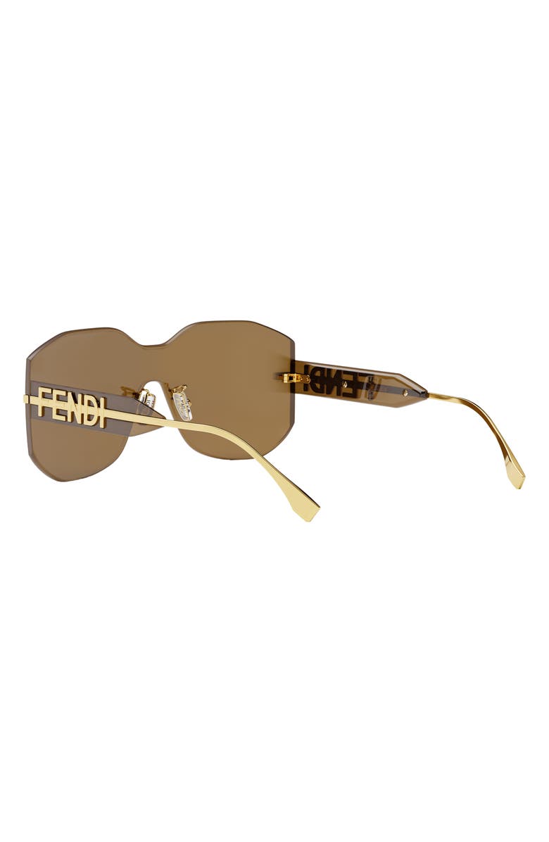 Fendi 'Fendigraphy Geometric Sunglasses, Alternate, color, 