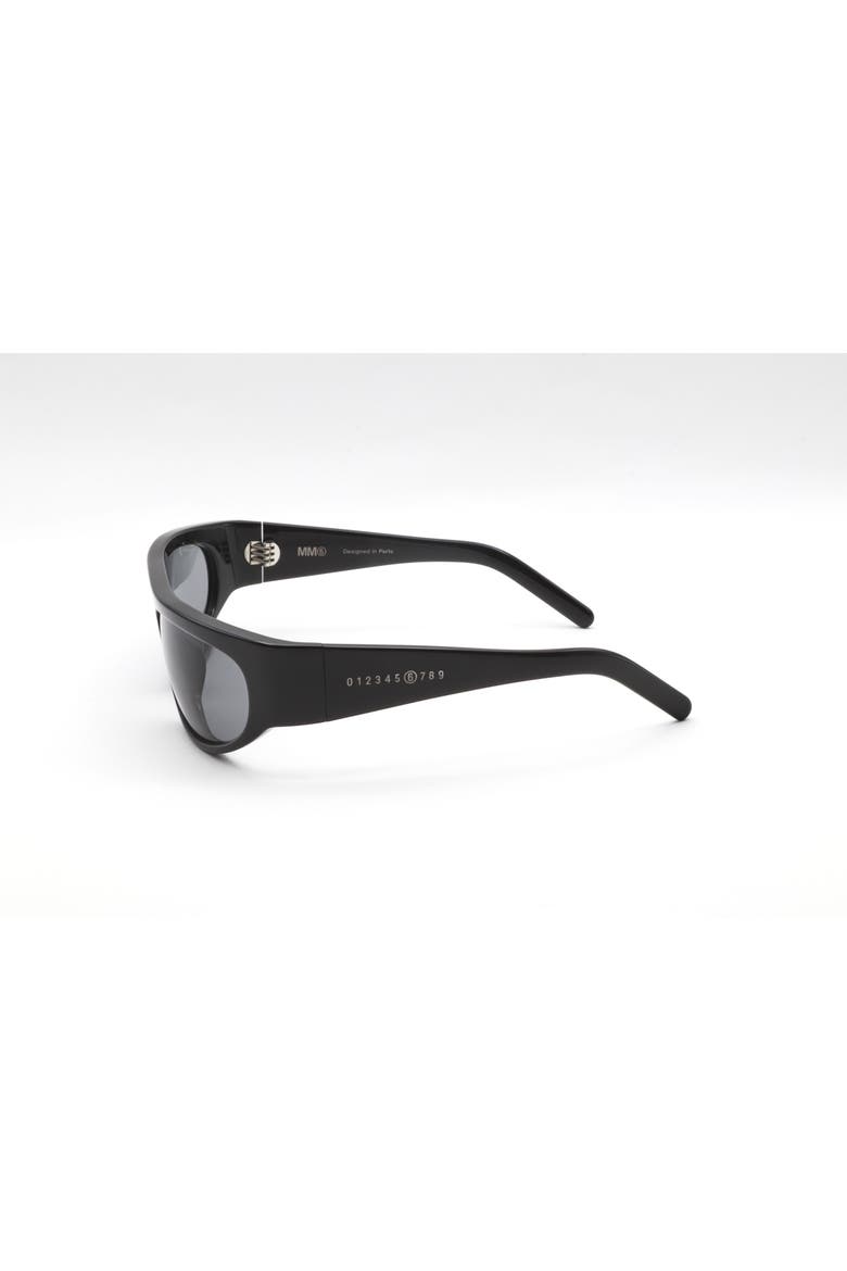 63mm Square Sunglasses, Alternate, color, NOIR