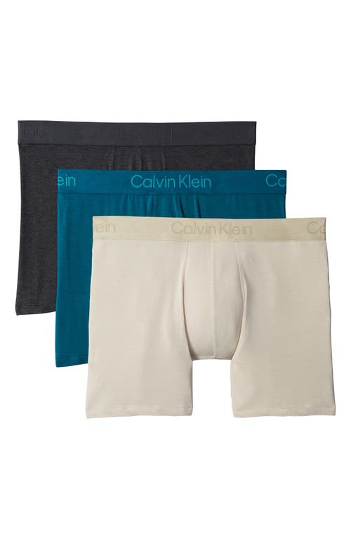 Calvin Klein Ultra-soft Stretch Modal 3-pack Boxer Briefs In Pink