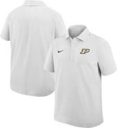 Nike Men's Nike White Purdue Boilermakers Woven Polo