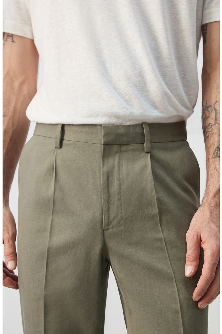 Slim Fit Pants, Alternate, color, GREEN