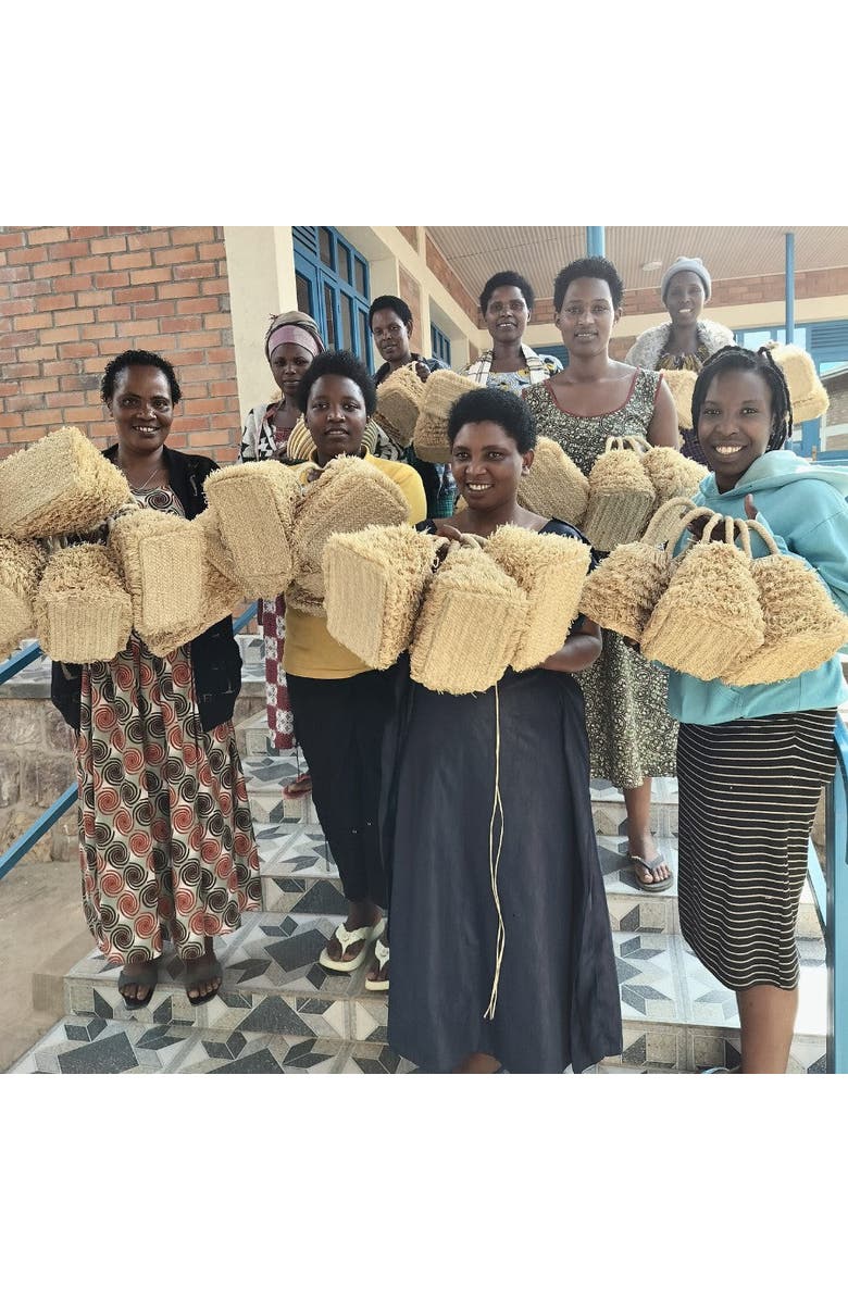 indego africa Limited Edition Kellyrwanda Bag, Alternate, color, Natural