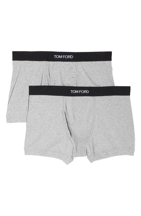 2-Pack Cotton Jersey Boxer Briefs