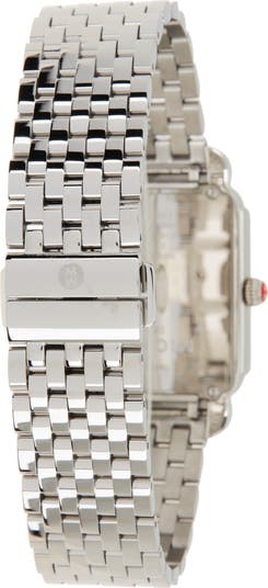 Women's Deco II Diamond Bracelet Watch, 20mm x 43mm - 0.11 ctw
