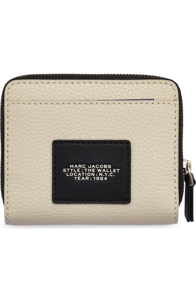 Marc Jacobs The Mini Compact Wallet, Alternate, color, Cloud White Multi