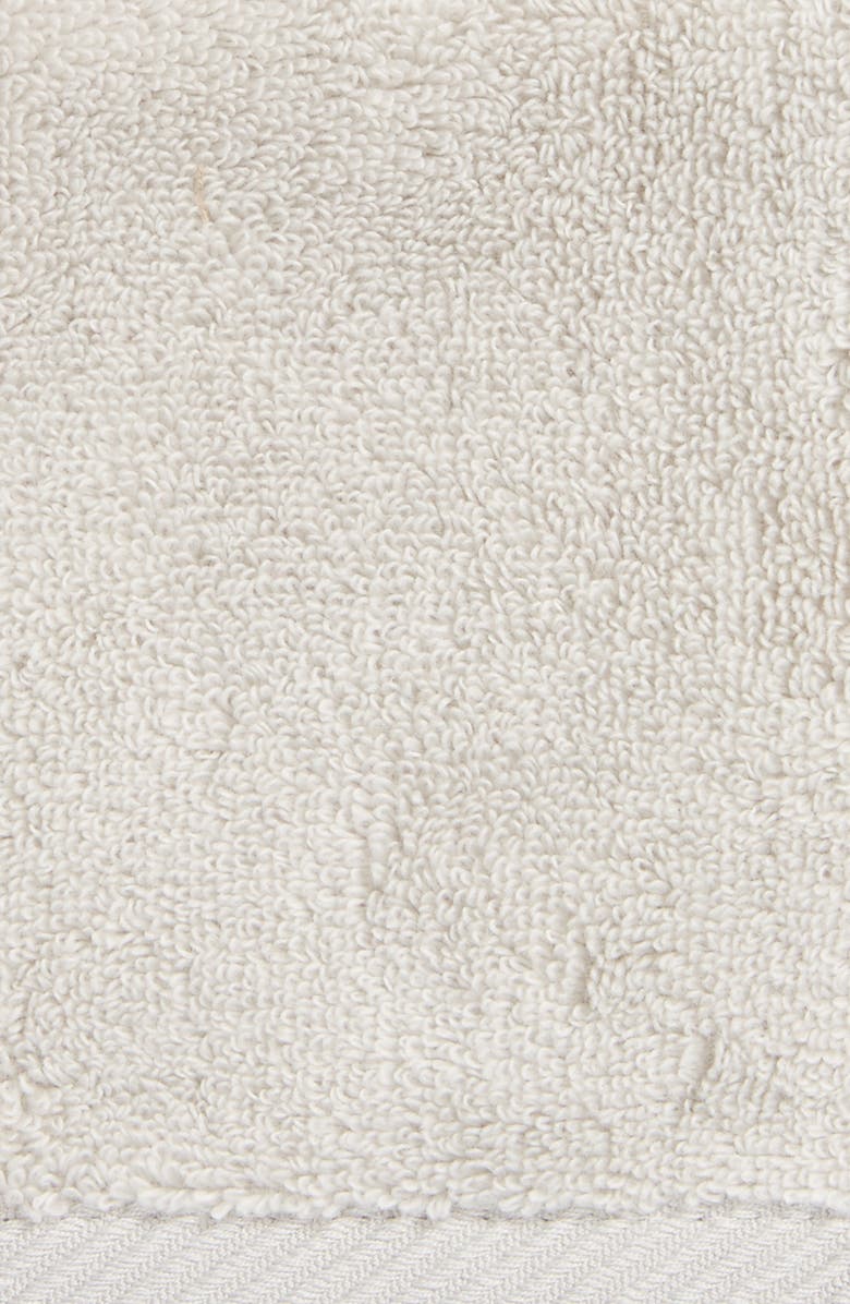 Matouk Milagro Washcloth, Alternate, color, Sterling