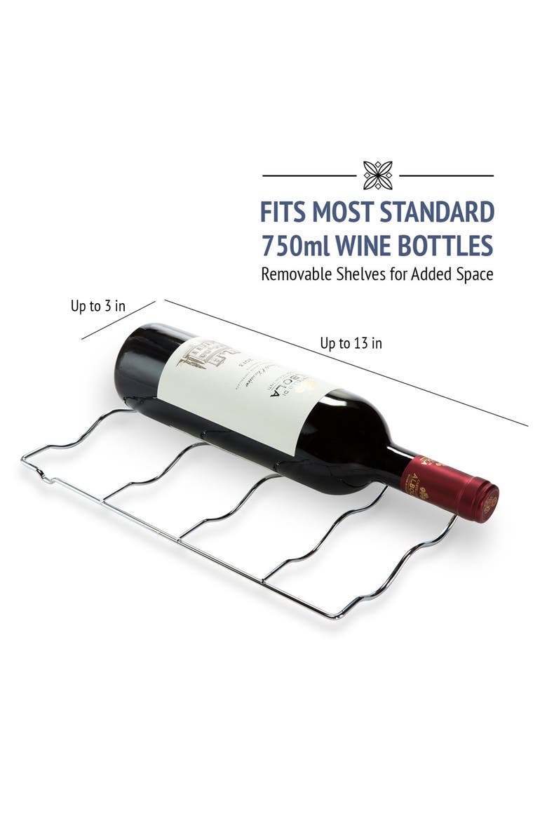 8 Bottle Thermoelectric Wine Cooler - Black, Alternate, color, Black