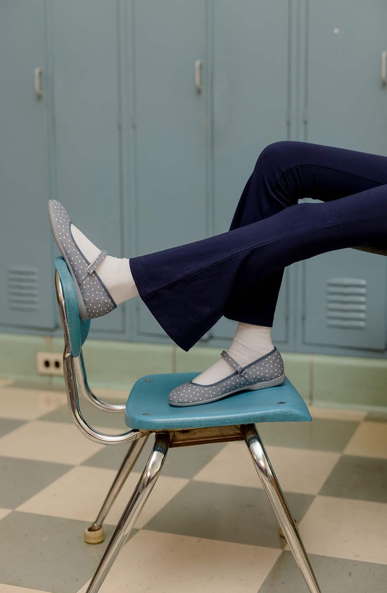 Mightly Kids Organic Cotton Solid Crew Socks 5-Pack, Alternate, color,