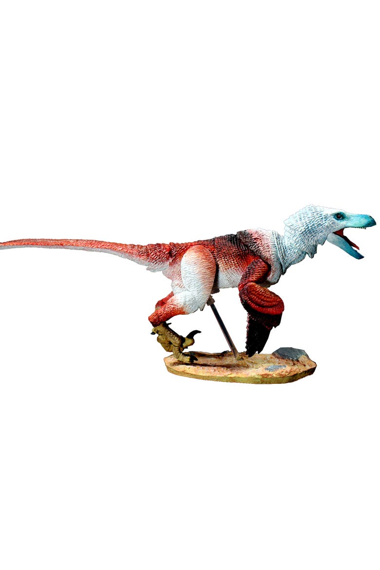 Velociraptor Osmolskae Dinosaur Action Figure, Alternate, color, Multicolored