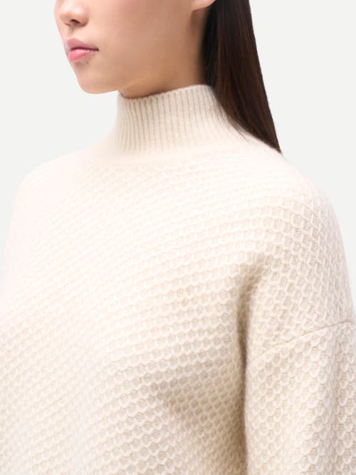 Gobi Cashmere High-neck Knitted Sweater In Animal Print