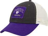 COLOSSEUM Men's Colosseum Charcoal Kansas State Wildcats Objection Snapback Hat