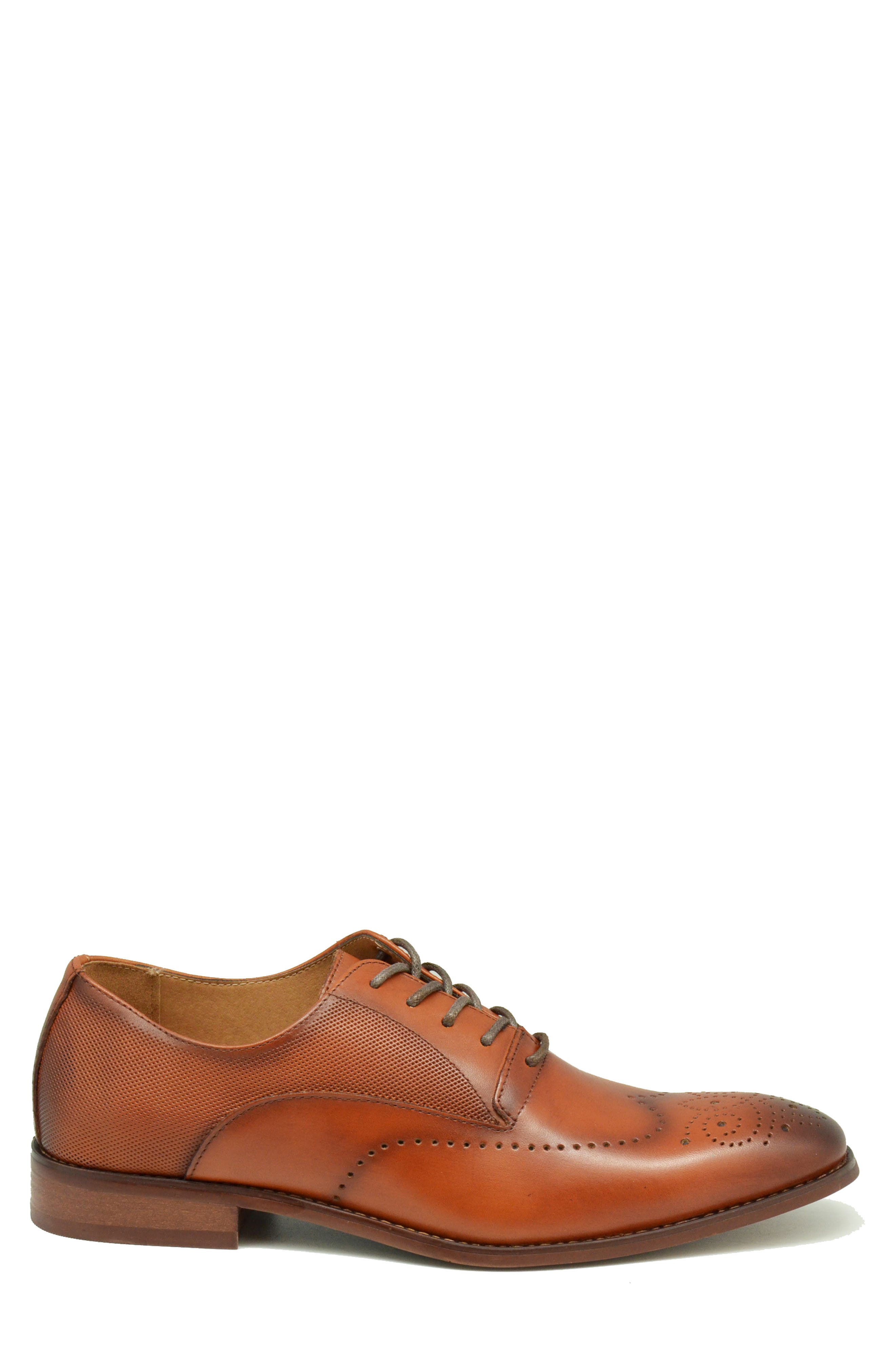 La Milano Jordan Derby, Alternate, color, Cognac