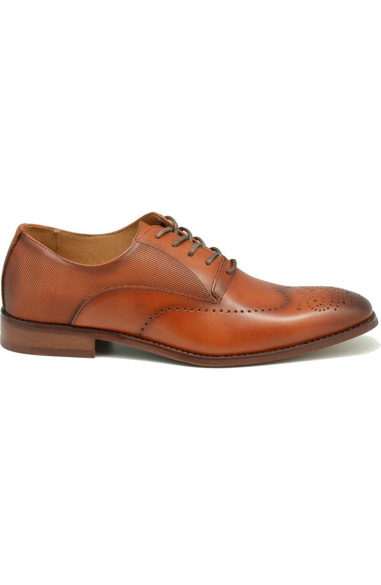 La Milano Jordan Derby, Alternate, color, Cognac