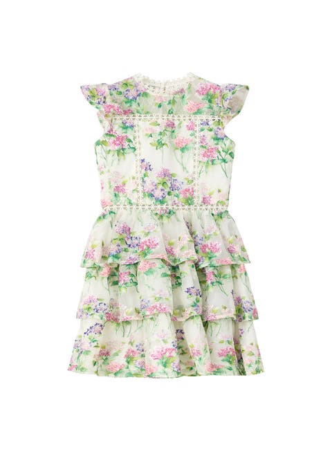 Clementine Embroidered Mini Dress (Toddler, Little Kid & Big Kid)