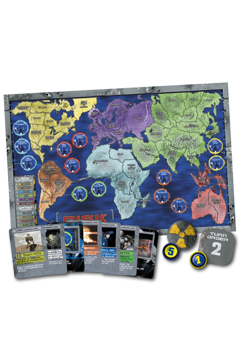 Risk 2210 A.D., Alternate, color, Multicolored