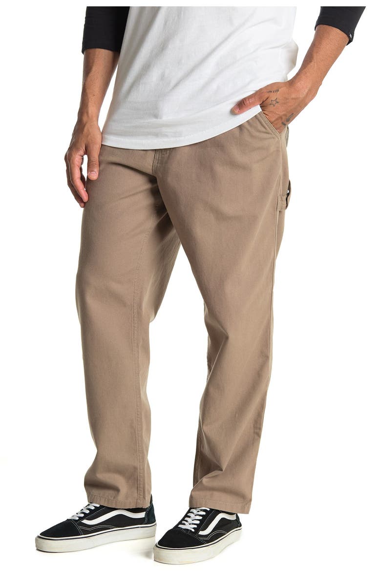 Vans Municiple Military Khaki Pants, Main, color, 