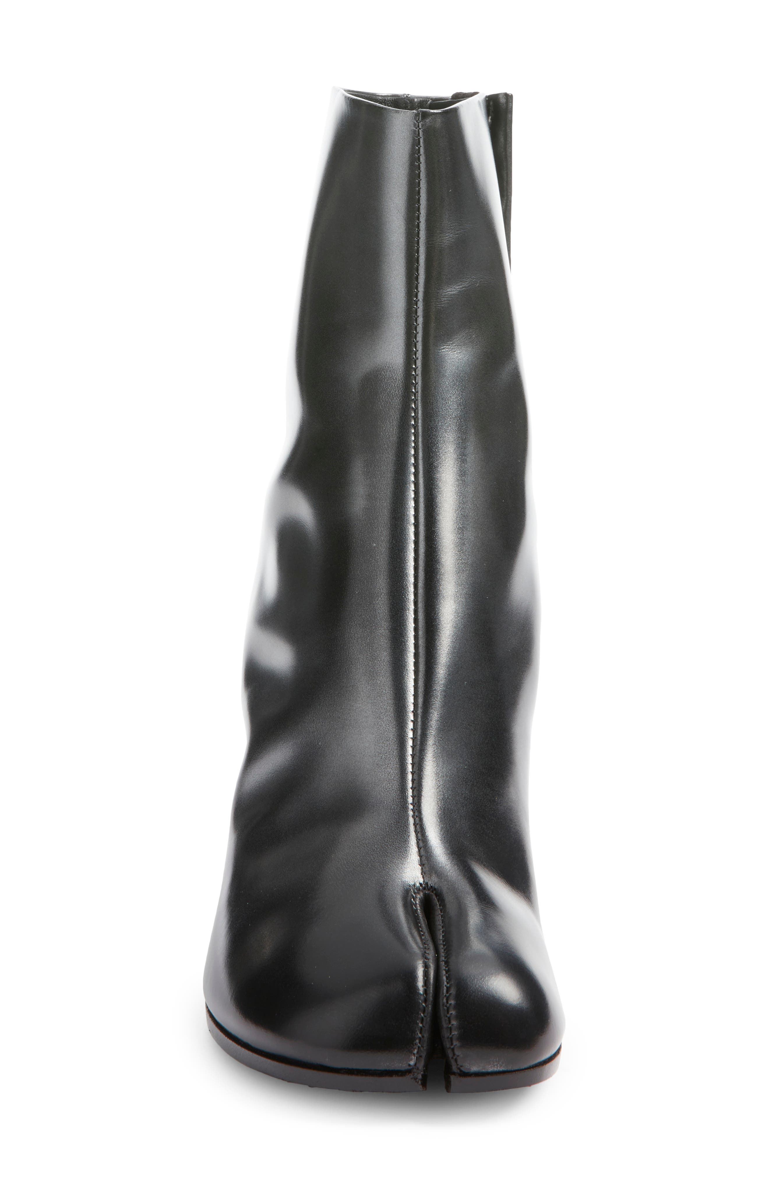 Maison Margiela Tabi Ankle Boot, Alternate, color, Silver/ Black