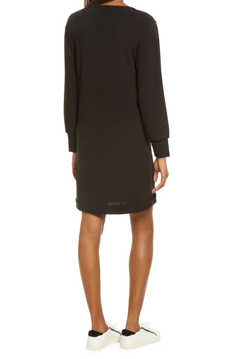 Fraiche by J Long Sleeve Sweater Dress, Alternate, color,
