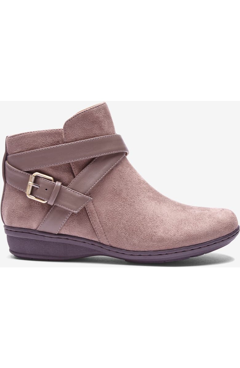 Comfortview The Bronte Bootie, Alternate, color, Dark Taupe