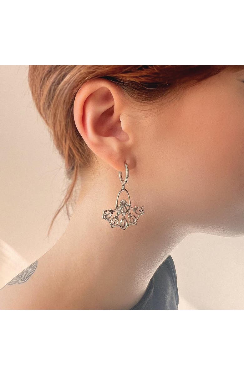 Astor & Orion Daphne Earrings, Alternate, color, Silver