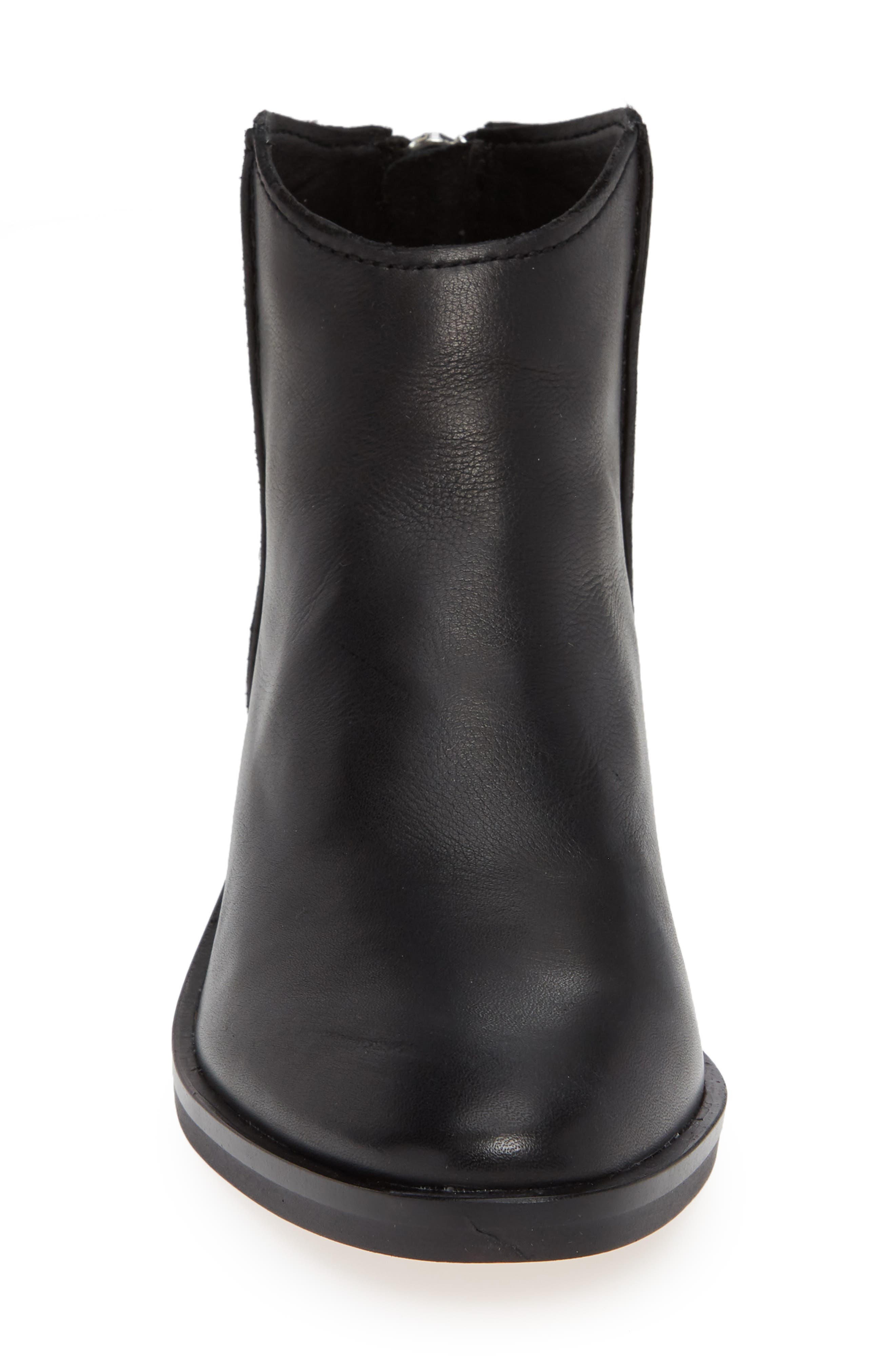 Tucker Bootie, Alternate, color, BLACK LEATHER