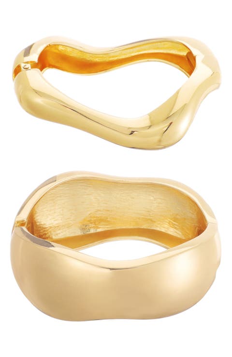 2-Piece Chunky Cuff Set