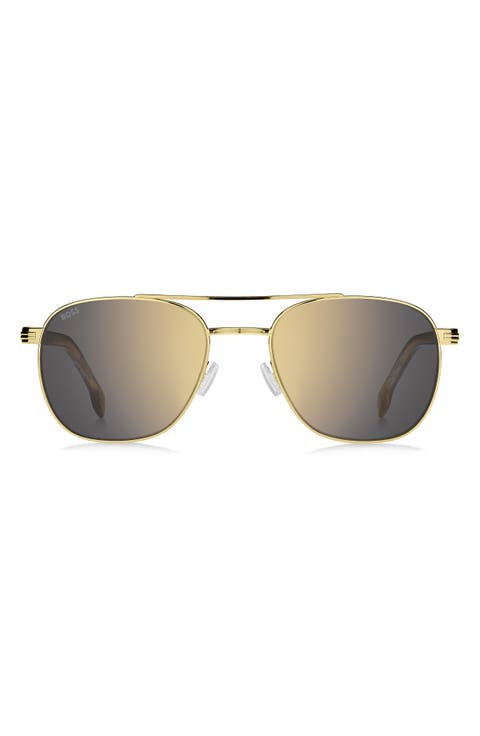 56mm Rectangular Sunglasses