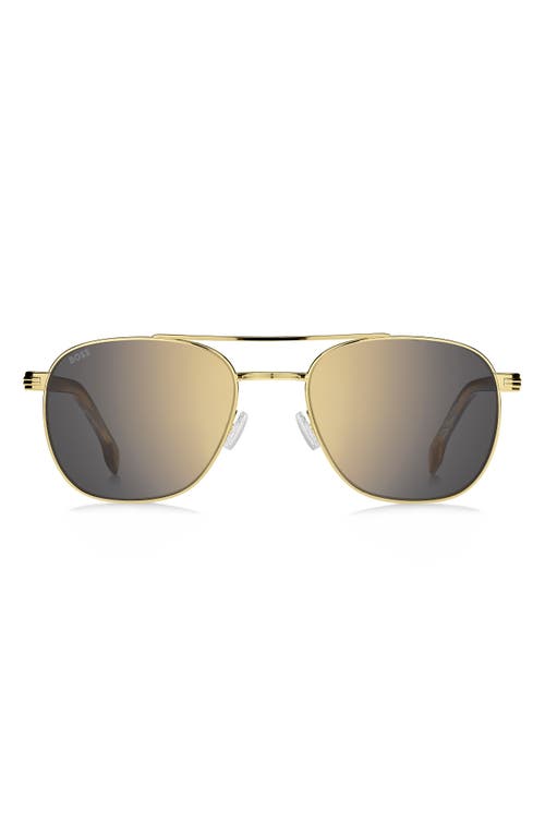Hugo Boss Boss 56mm Rectangular Sunglasses