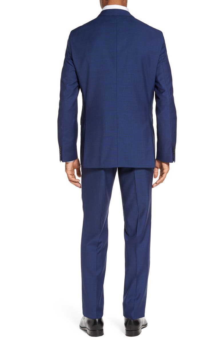 BOSS Trim Fit Solid Wool Suit, Alternate, color,