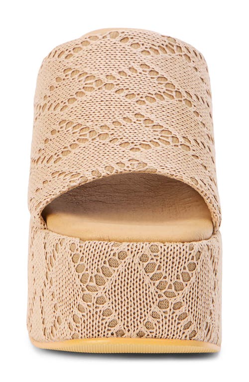 Beach By Matisse Como Platform Sandal In Camel
