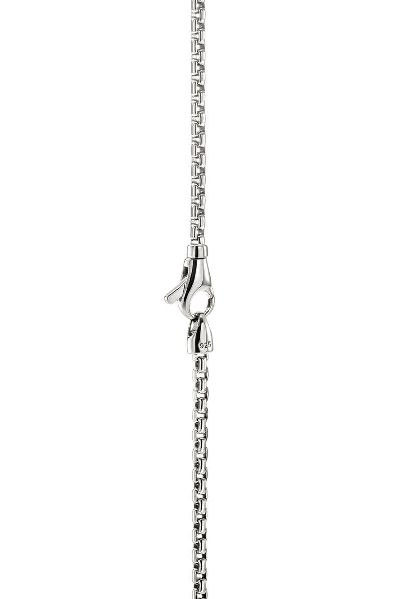Men's Legends Eagle Pendant Necklace, Alternate, color, SILVER