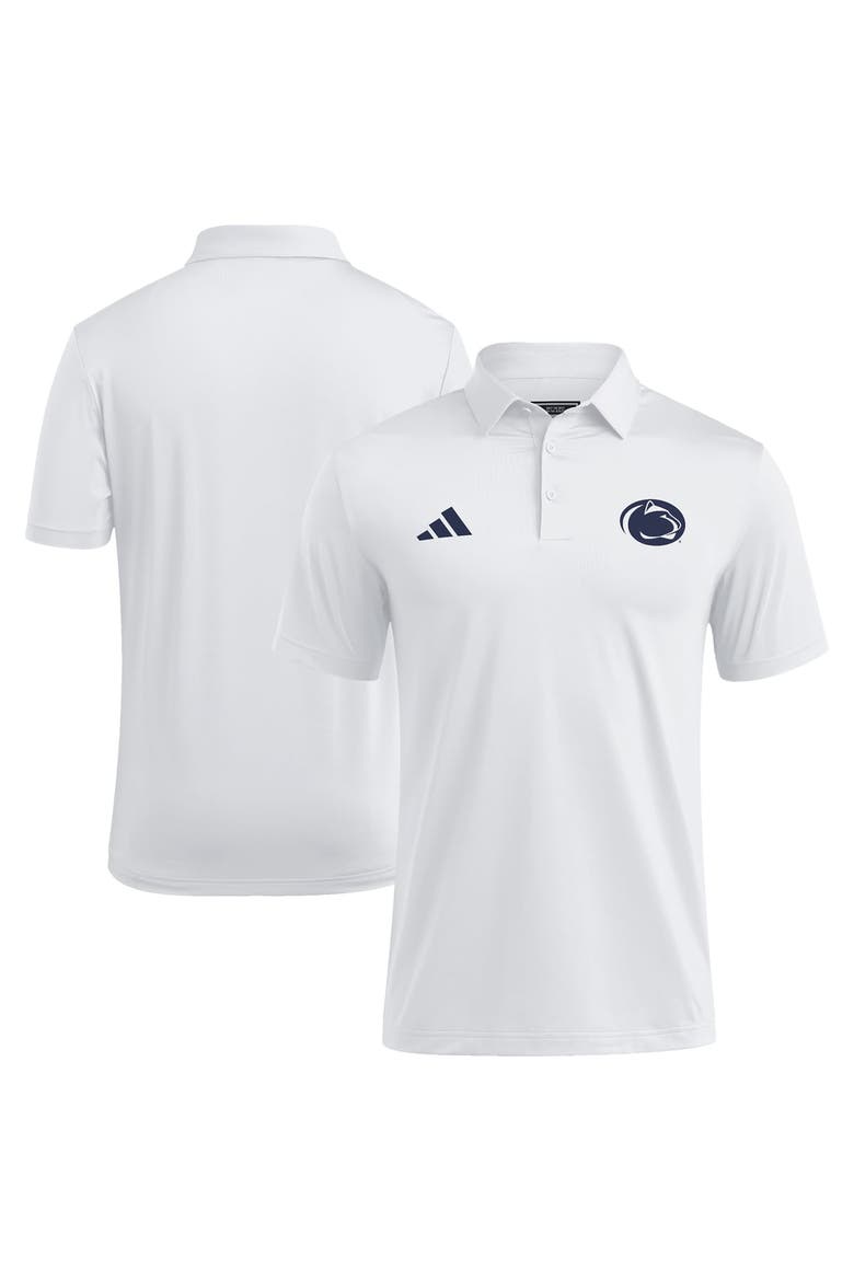 Men's adidas White Penn State Nittany Lions Ultimate365 Solid Polo, Main, color, White