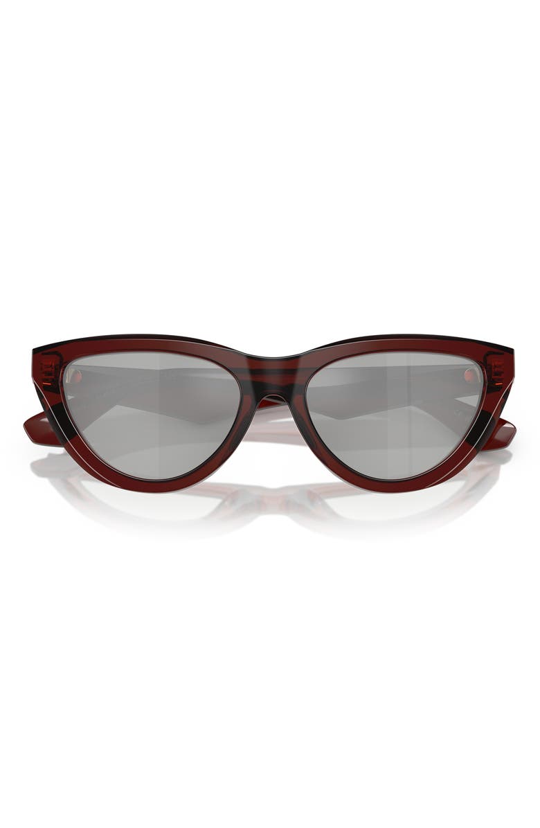 Burberry 55mm Cat Eye Sunglasses, Alternate, color, Brown