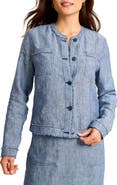 Tommy Bahama Two Palms Patch Pocket Linen Jacket