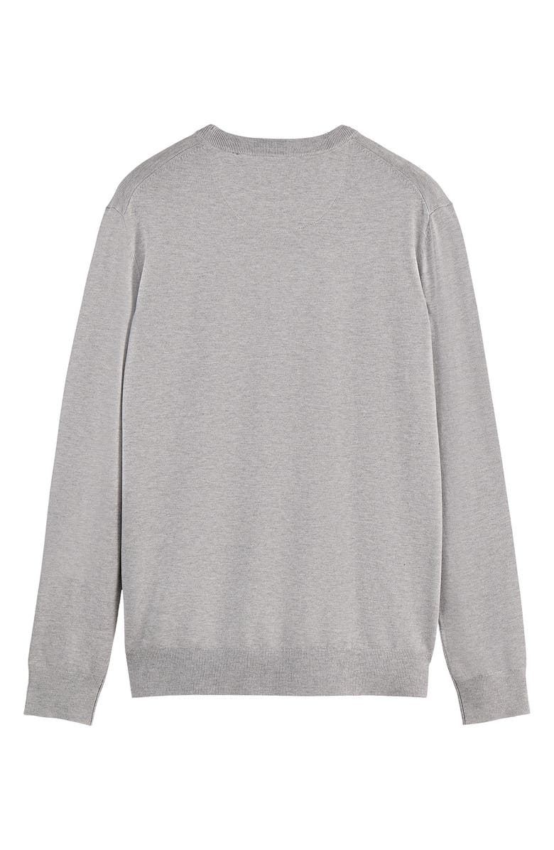 Scotch & Soda Core Crewneck Pullover, Alternate, color, Grey