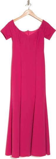 Off the Shoulder Trumpet Gown
