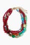 selected Turquoise/Red/Blue
