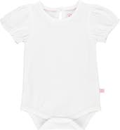 RuffleButts Puff Sleeve Bodysuit