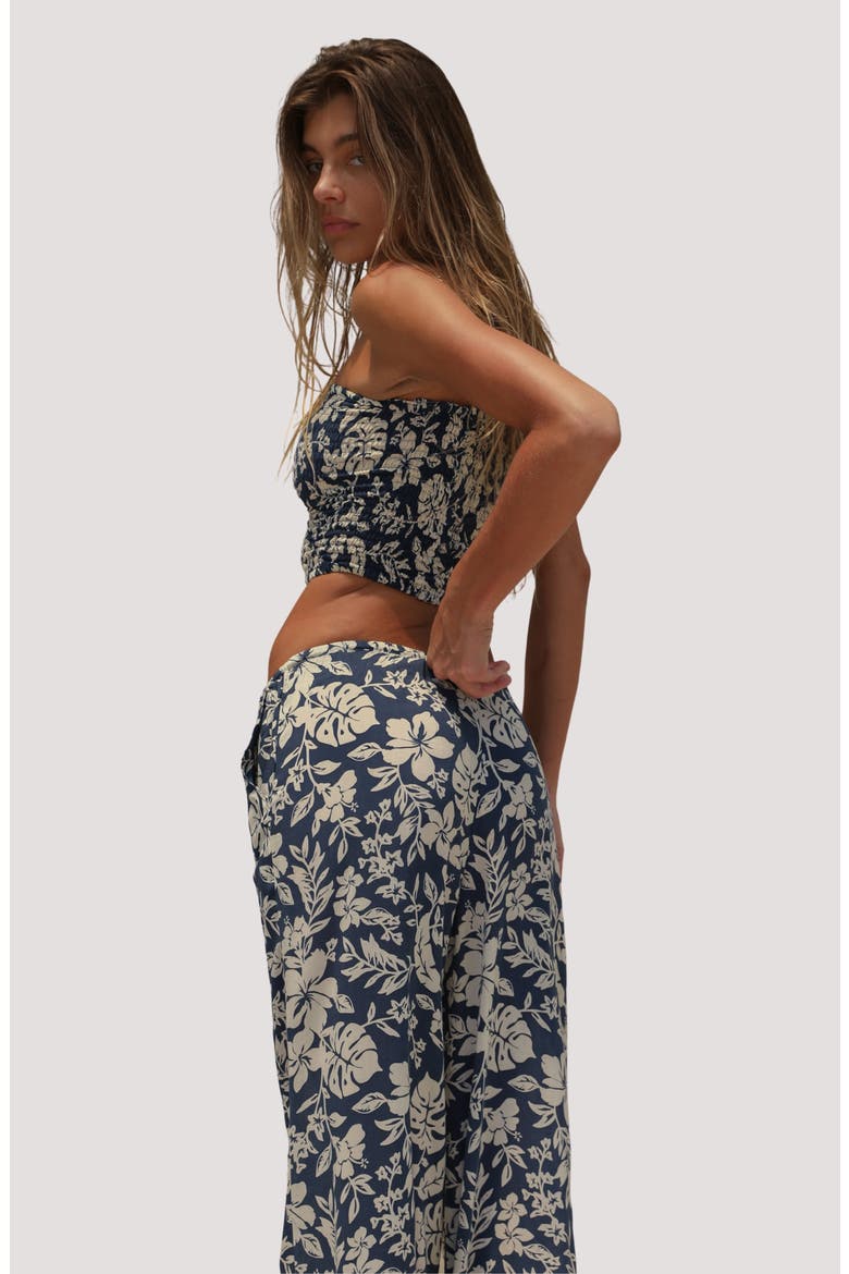 Koda Cover-Up Drawstring Pants, Alternate, color, HIBISCO