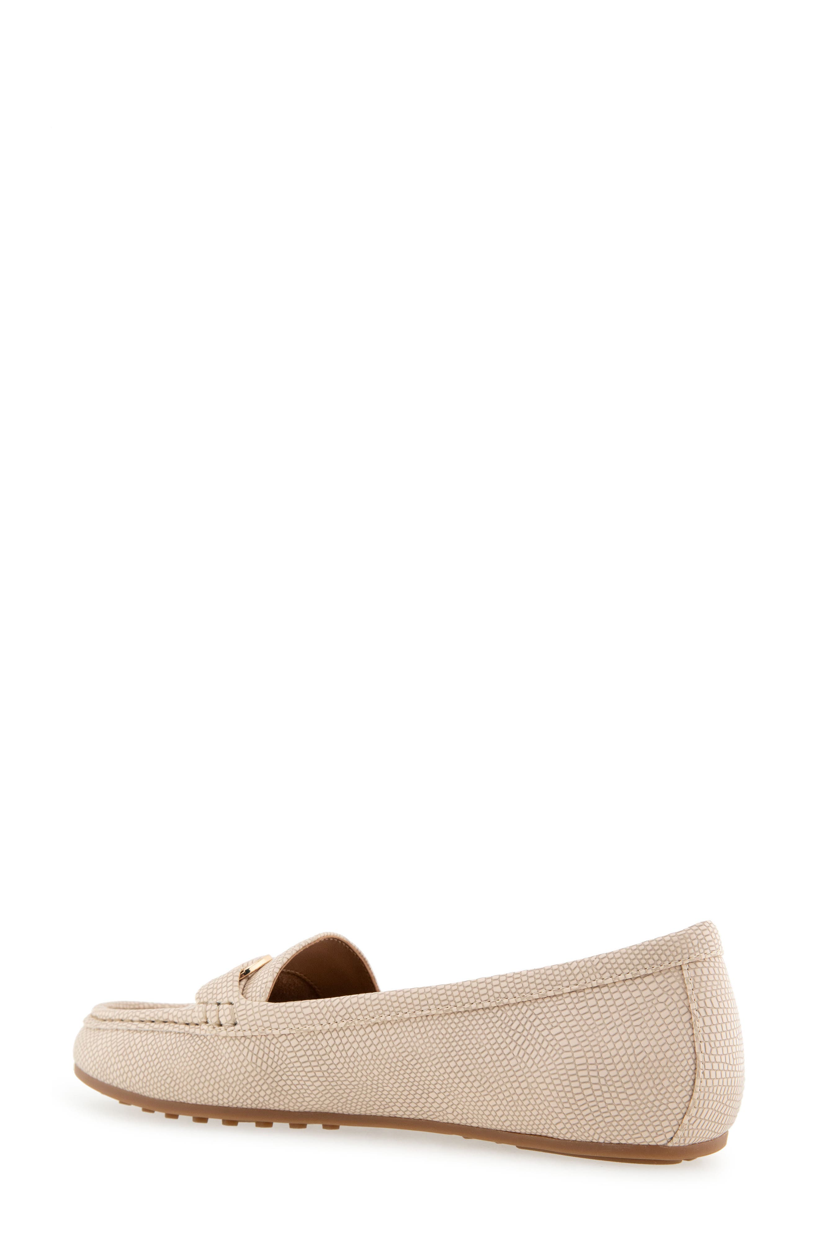 Aerosoles Day Drive Bit Loafer, Alternate, color, Light Stone Embossed Leather