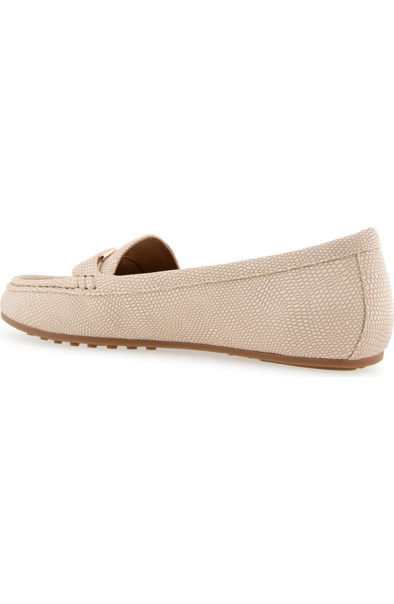 Aerosoles Day Drive Bit Loafer, Alternate, color, Light Stone Embossed Leather